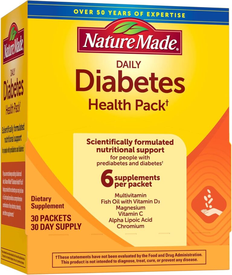 Best Solution for Daily Diabetic Care: 30 Day Pack