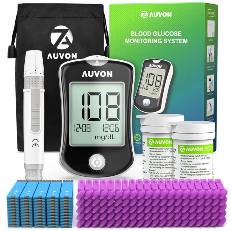 Best Way to Manage Diabetes: Accurate Glucose Testing Kit with 100 Strips, Lancets, and Devices