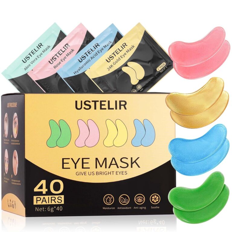 Here is the rewritten title:

How to Reduce Dark Circles, Puffy Eyes, and Undereye Bags with Best Eye Masks for Men & Women