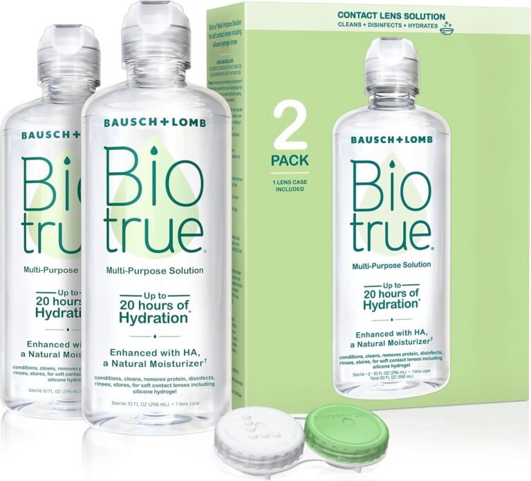 How to Solve Red Eyes with Biotrue Contact Lens Solution