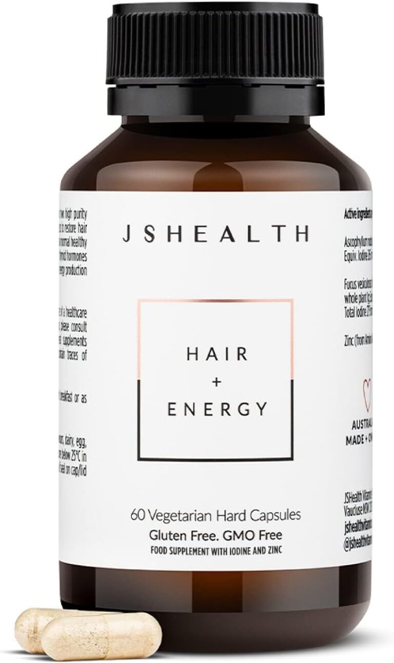 Best Solution for Hair Loss and Low Energy: Vitamins with Zinc and Iodine