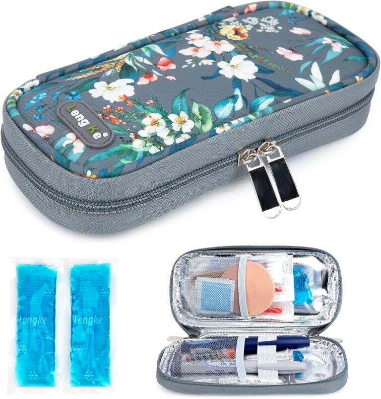 Here is a rewritten title that highlights how the product solves a problem:

"How to Best Store Insulin: Diabetic Cooler Travel Case"