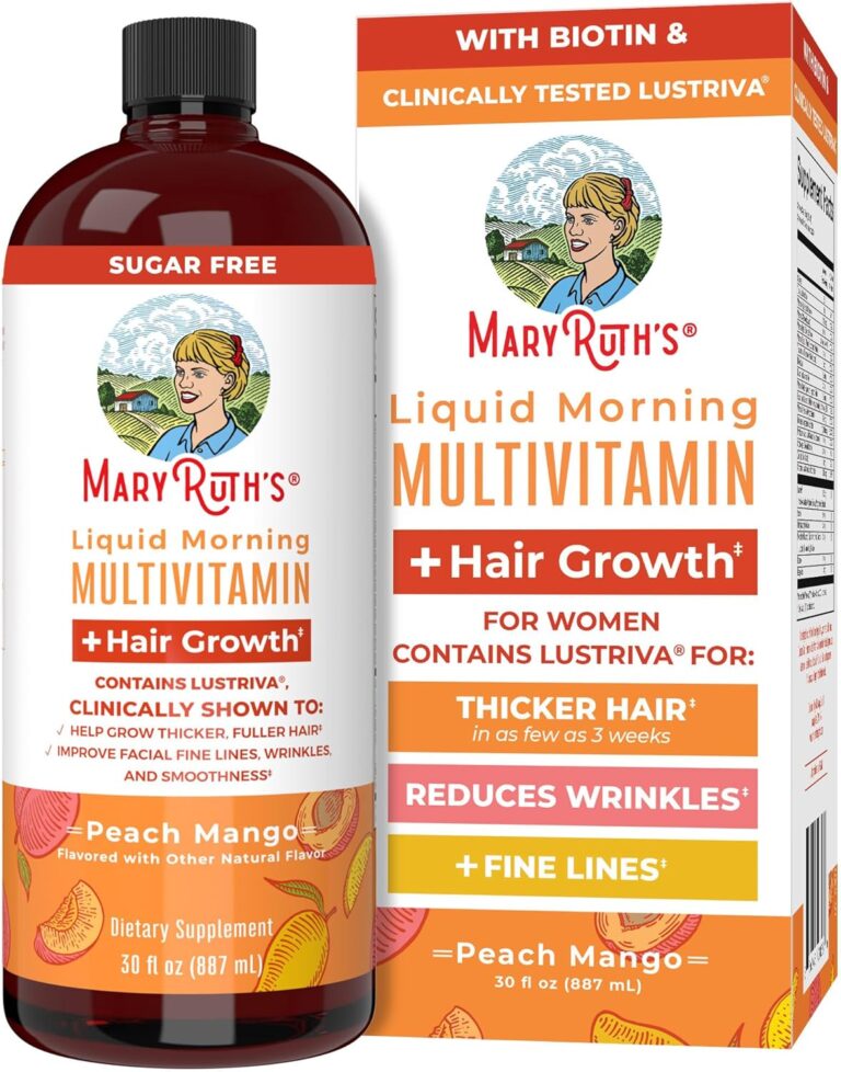 How to Best Combat Thinning Hair and Wrinkles with Liquid Multivitamin