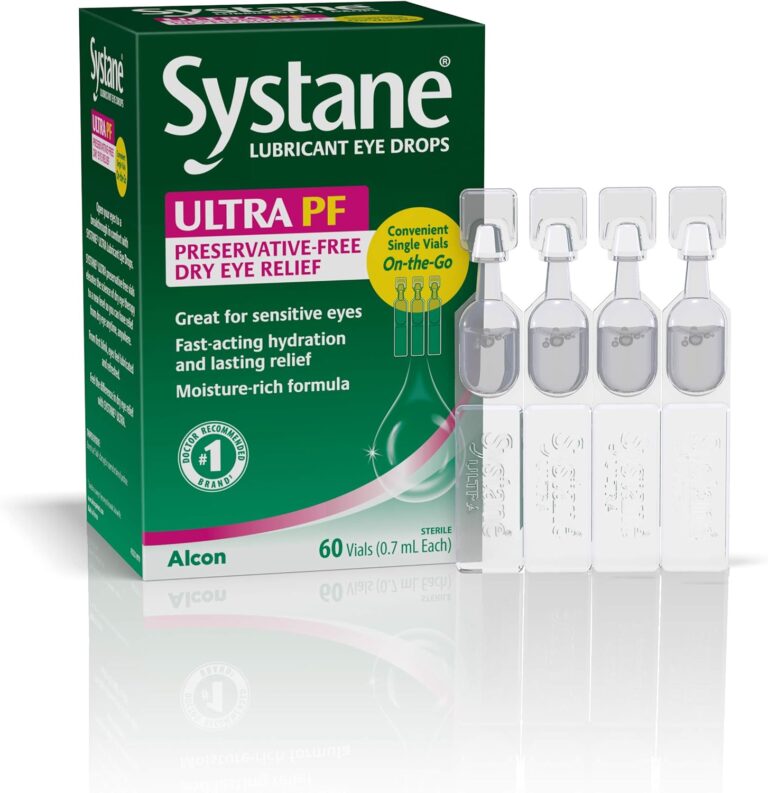 How to Relieve Dry Eyes with Best Lubricant Drops, Systane Ultra, 60 Count