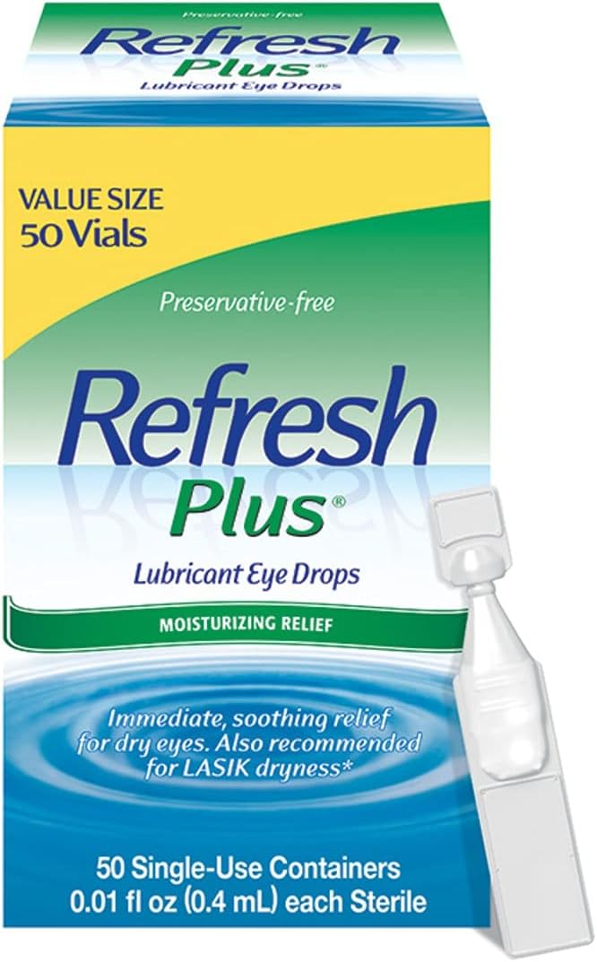 How to Solve Dry Eyes with Best Preservative-Free Drops, 50 Count