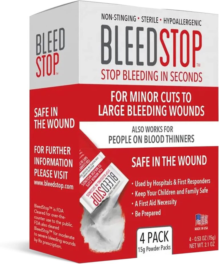 How to Stop Best Bleeding Wounds with BleedStop Powder