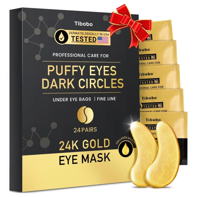 How to Fix Dark Circles and Puffiness with 24K Gold Eye Patches