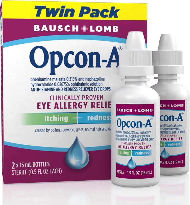Best Itchy, Red Eye Relief: Antihistamine Eye Drops
