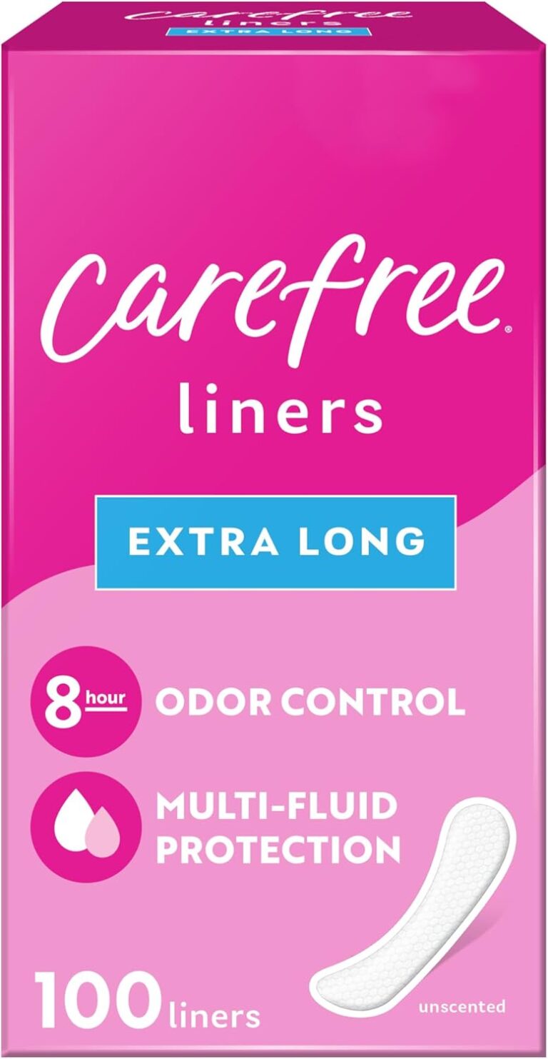 Best 8-Hour Odor Control Panty Liners for Light Leaks