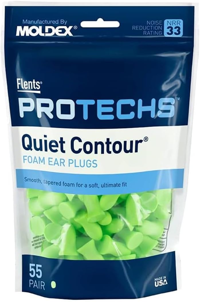Best Flents Protechs Schaumstoff-Ohrstöpsel gegen Lärm